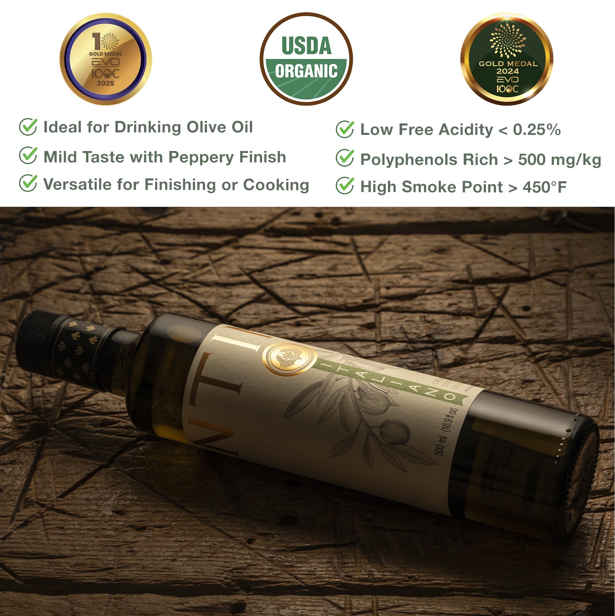 Amazon.com : Entimio Italiano Organic Italian Extra Virgin Olive
